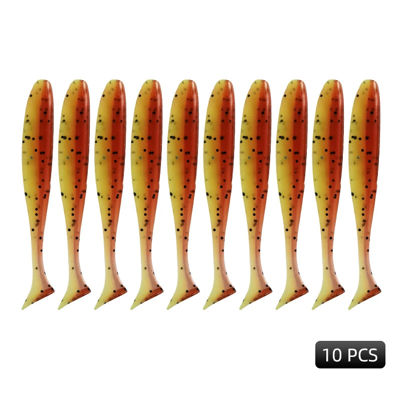 MEREDITH Easy Shiner Blasting Tail Soft Swimbaits
