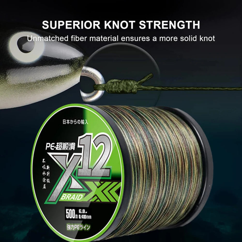 X12 Braided Fishing Line