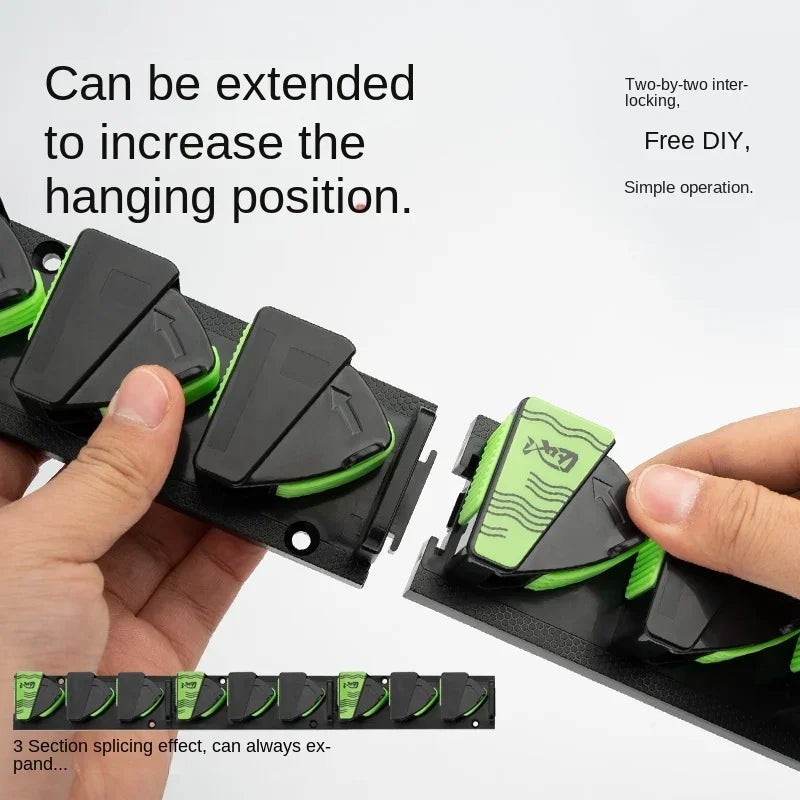 LINNHUE Wall Mounted Rod Holder