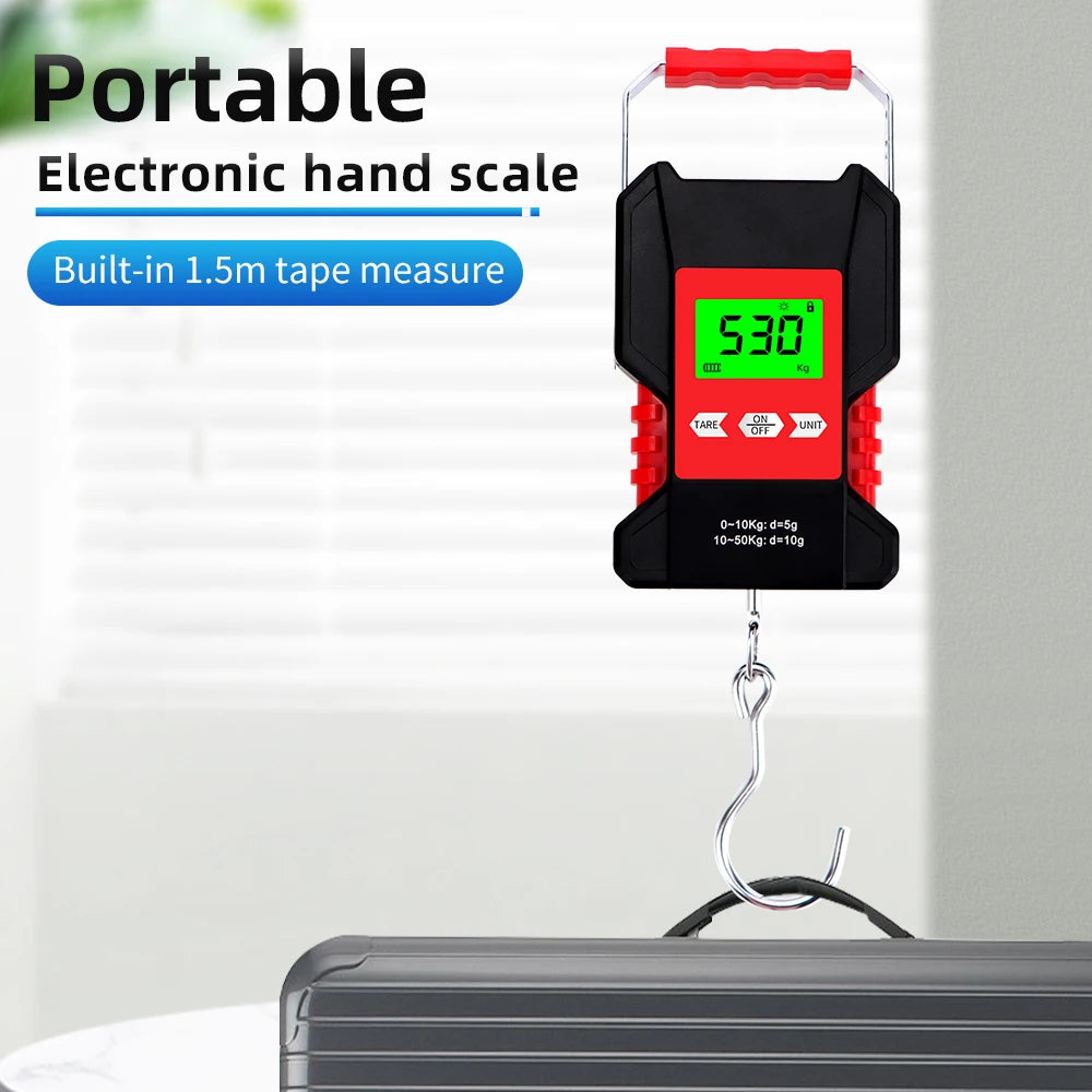 JUANJUAN 50kg Digital Fishing Scale