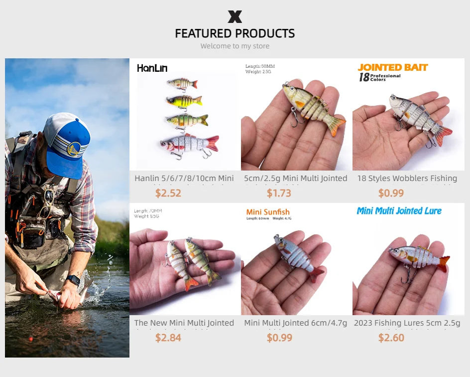 Hard Swimbait 1-3pcs