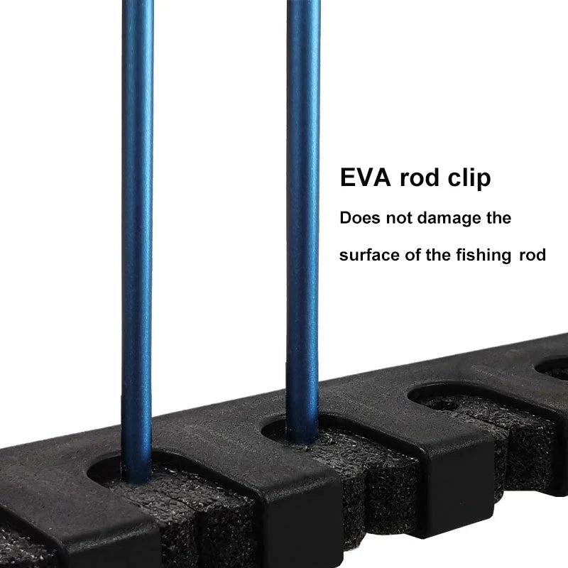 Fishing Rod Display Rack 6 Rod Capacity