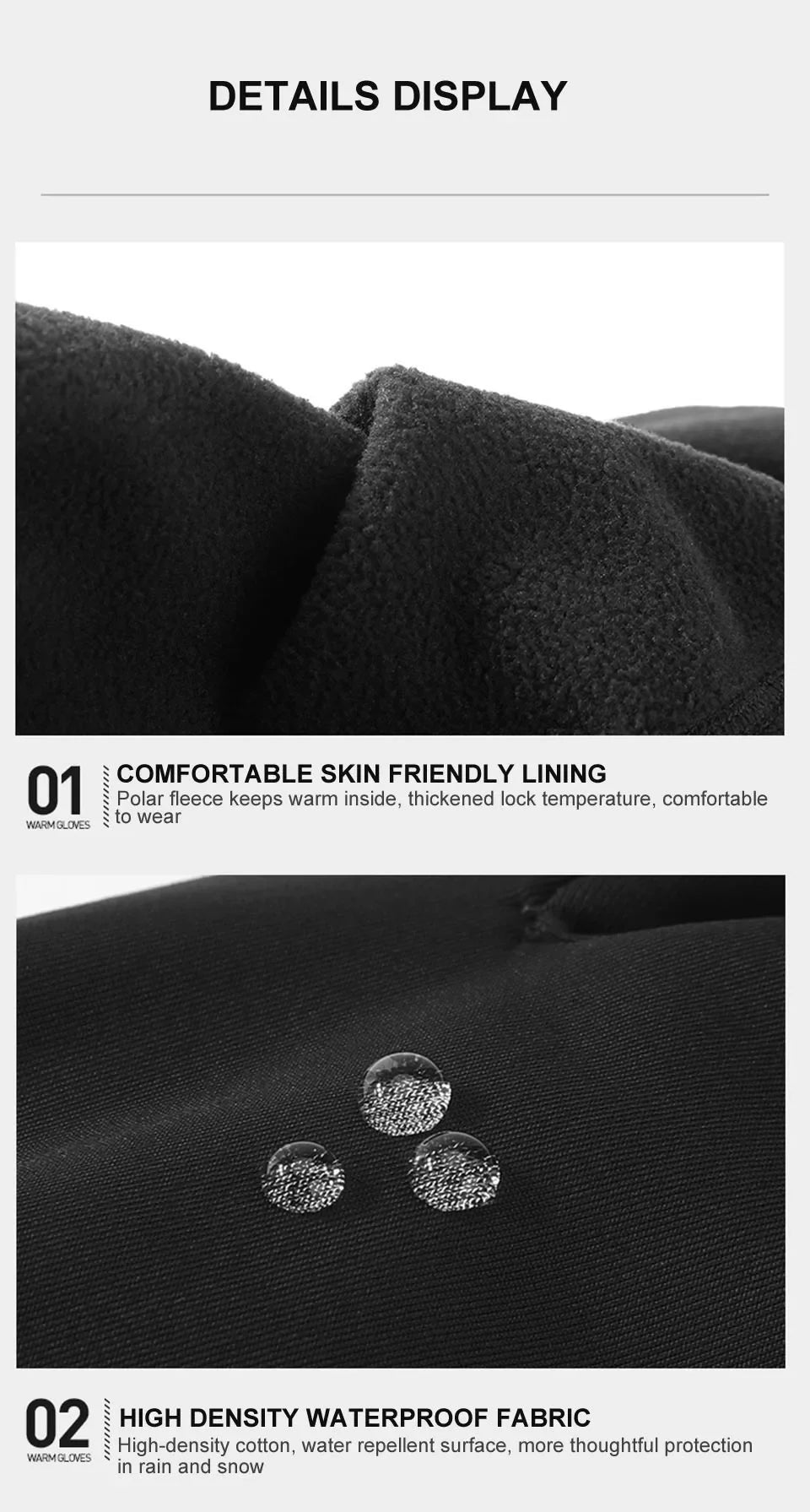 Waterproof Winter Fishing Gloves