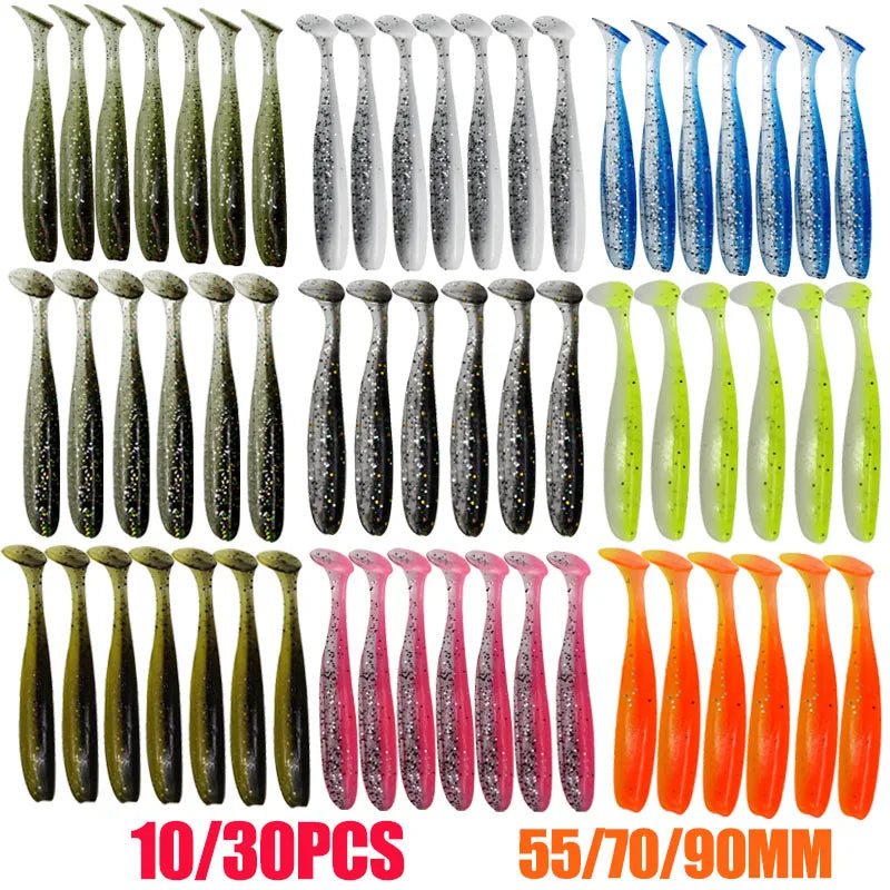 Colored Soft Swimbaits