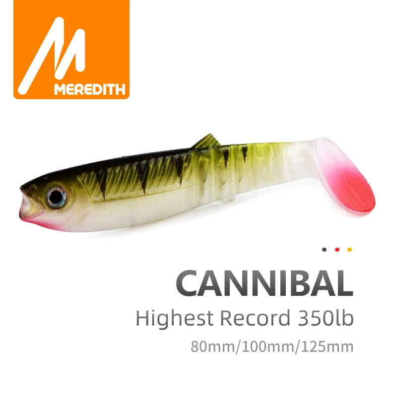 MEREDITH Cannibal Realistic Soft Swimbaits
