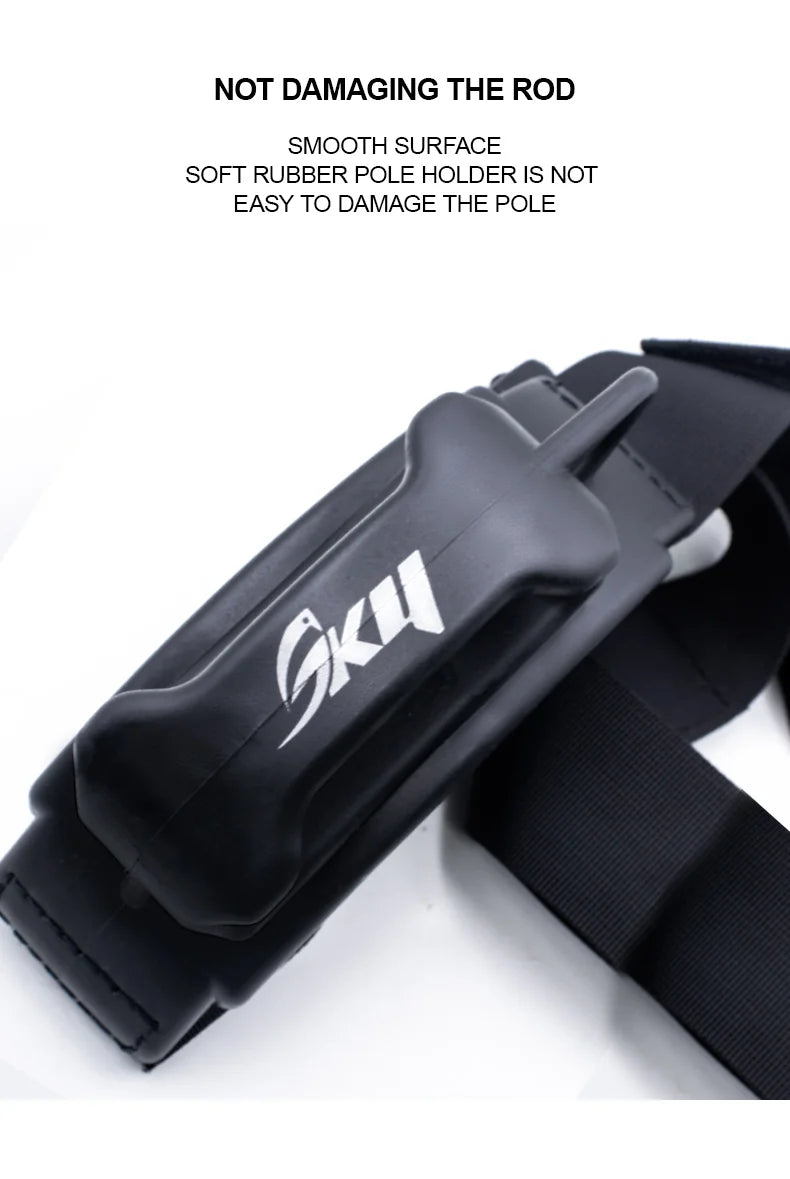 ZYZHE Waist Belt Fishing Rod Holder