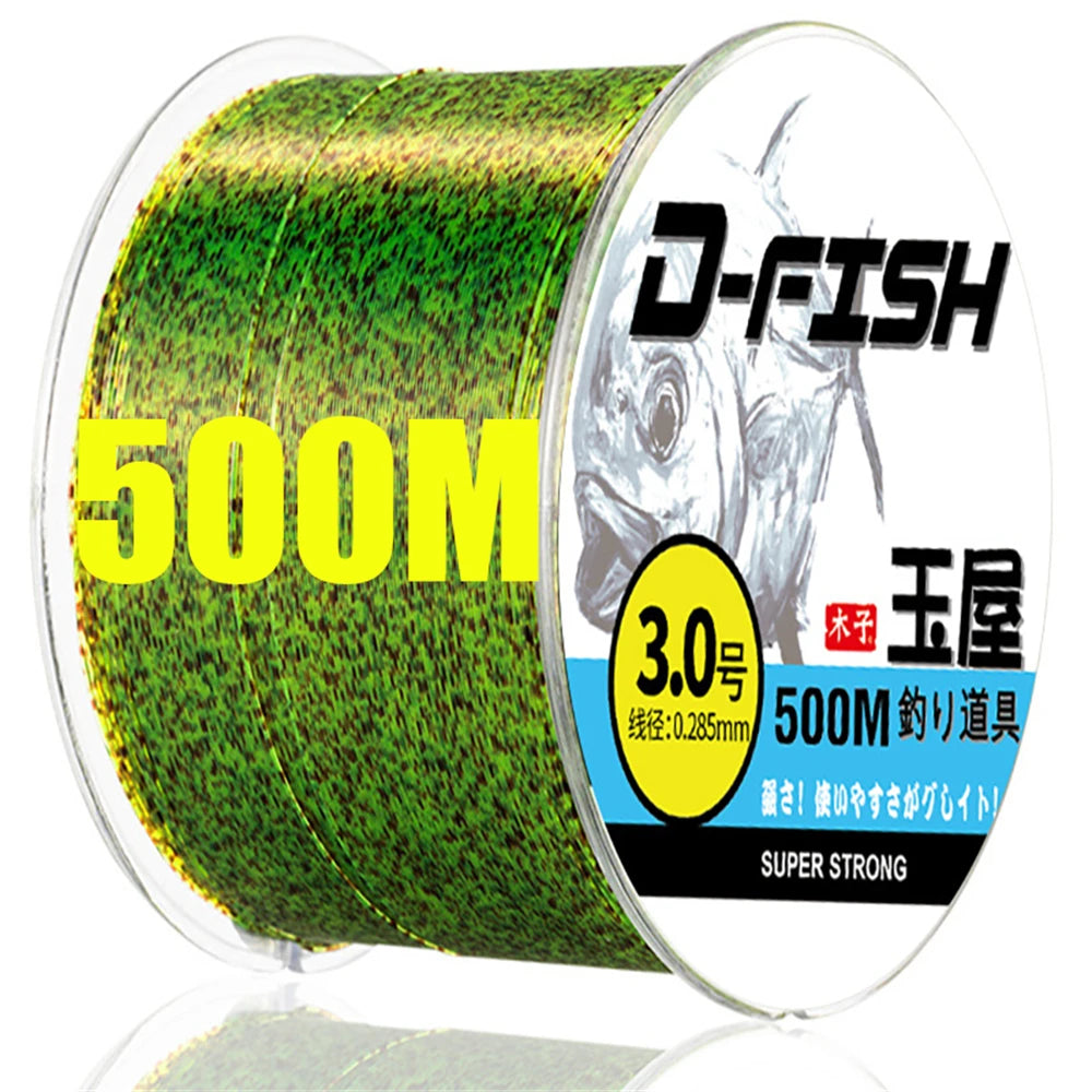 Thorns Line Blue/Green/Spotted Monofilament Fishing Line