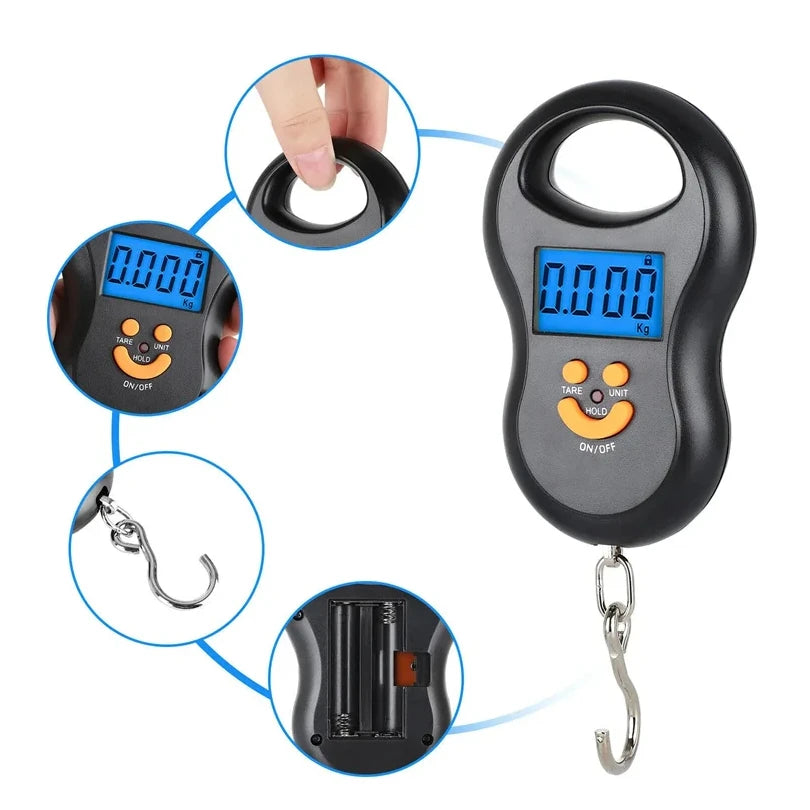 50kg Digital Fishing Scale