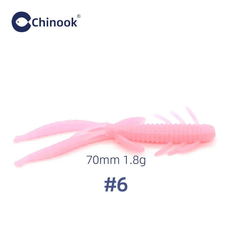 CHINOOK Soft Colorful Craw Lure