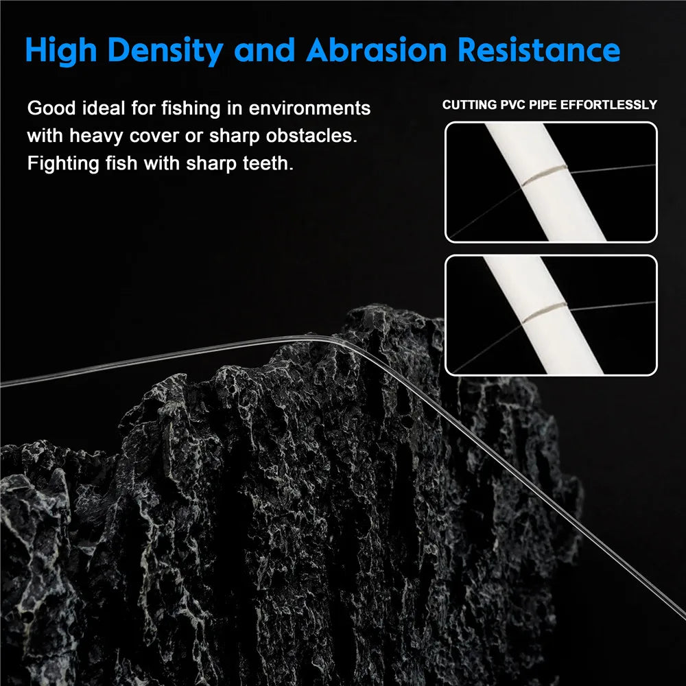 JSHANMEI Fluorocarbon Fishing Line Leaders