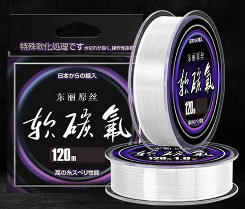 Thorns Line Purple/White Fluorocarbon Fishing Line