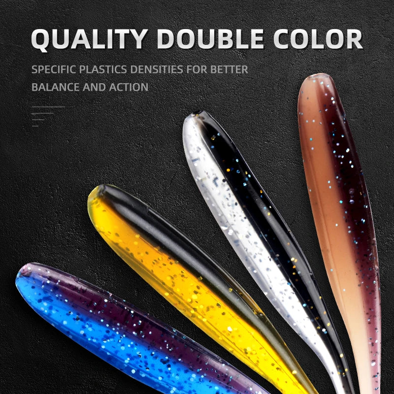 MEREDITH Easy Shiner Blasting Tail Soft Swimbaits