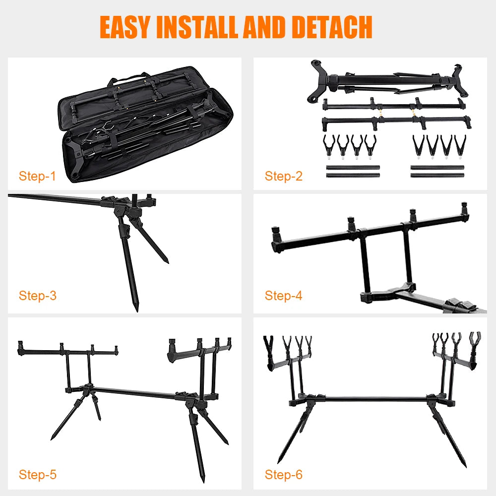 Adjustable Rod Stand