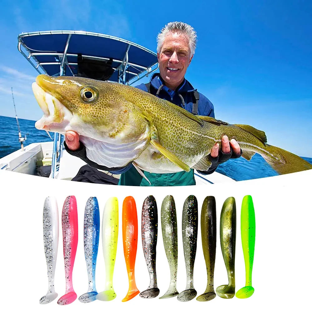 Colored Soft Swimbaits