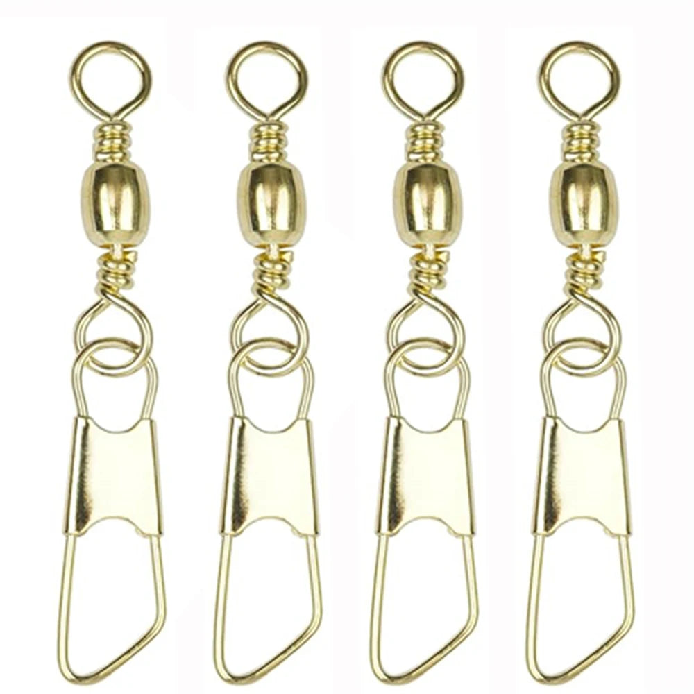 JSHANMEI Copper Snap Swivels