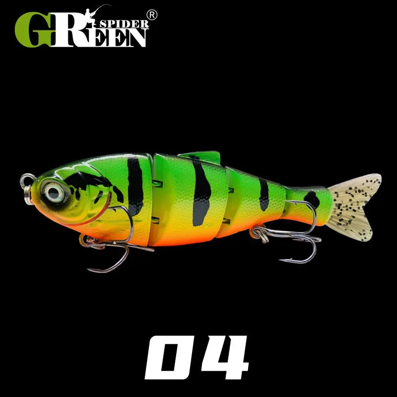 GREENSPIDER Slow-Sinking Hard Swimbait