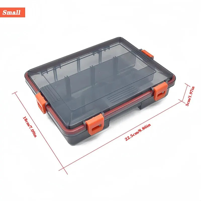 YIRUMEI Orange/Green Tackle Box