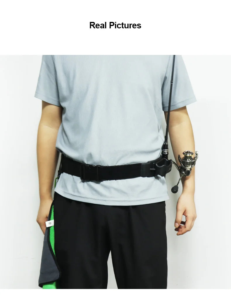 ZYZHE Waist Belt Fishing Rod Holder