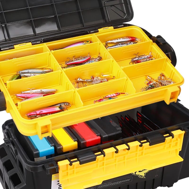 HISTAR Self-Locking Fishing Tackle Box