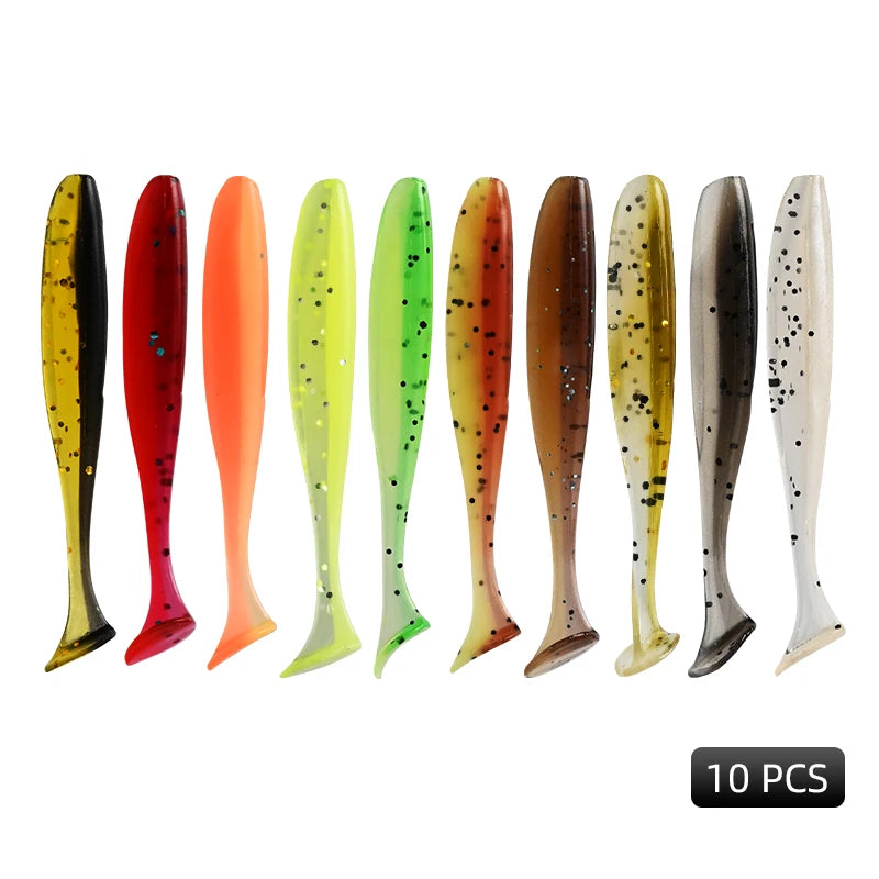 MEREDITH Easy Shiner Blasting Tail Soft Swimbaits