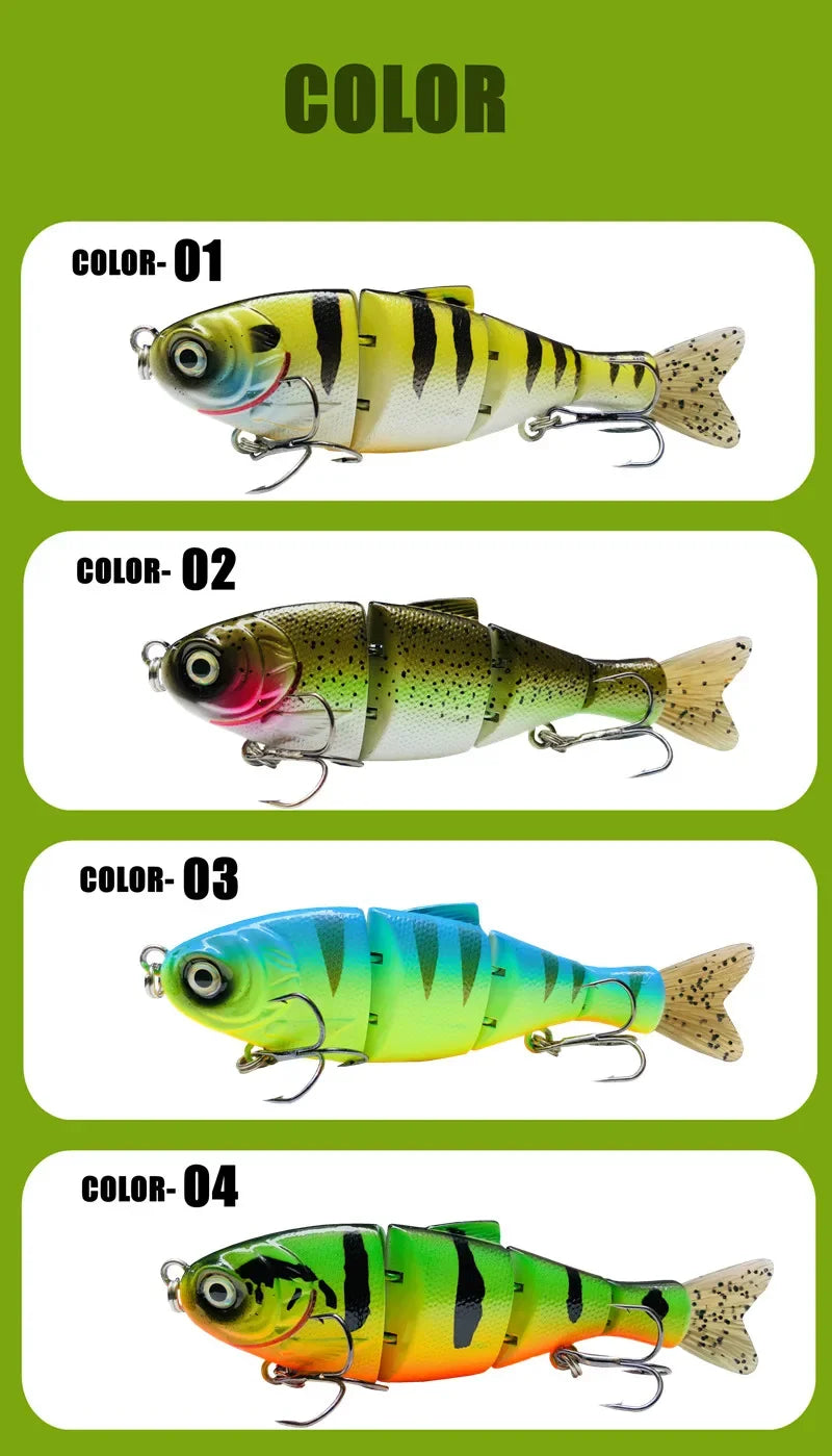 GREENSPIDER Slow-Sinking Hard Swimbait