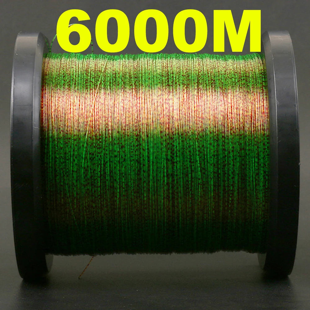Thorns Line Green/Blue/Purple Fluorocarbon Fishing Line