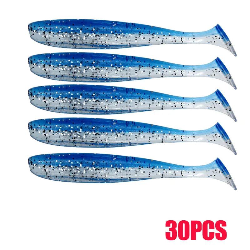 Colored Soft Swimbaits