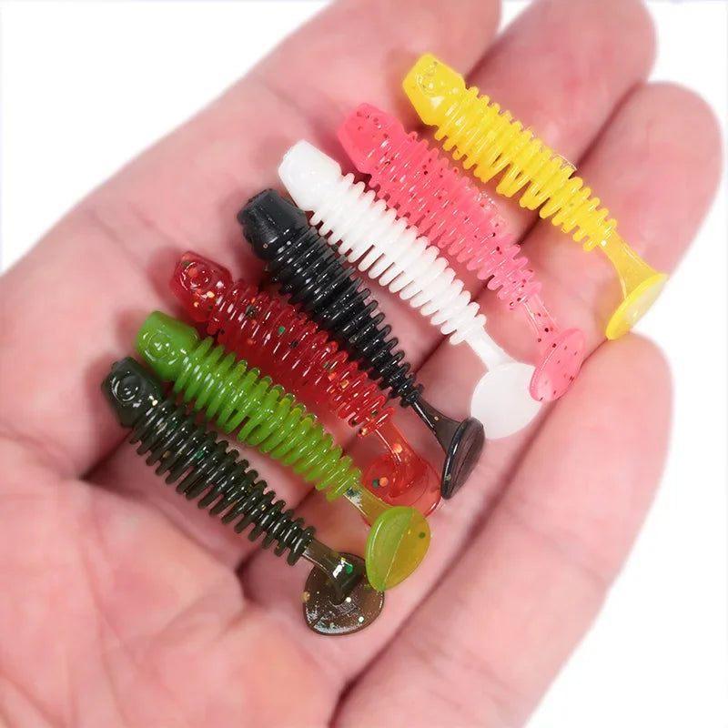 OUTKIT Mini Soft Swimbaits 10pcs