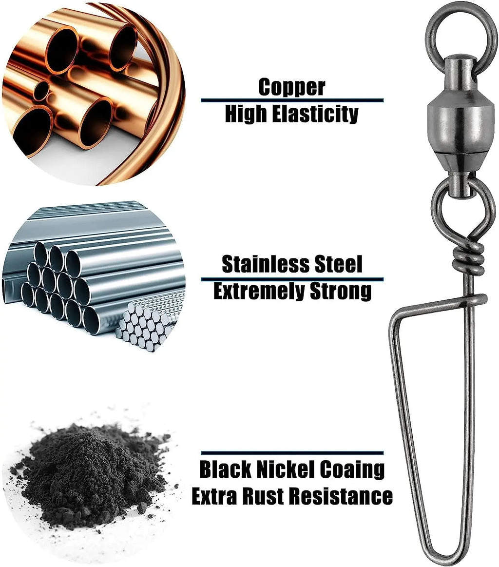 FishTrip Snap Swivels