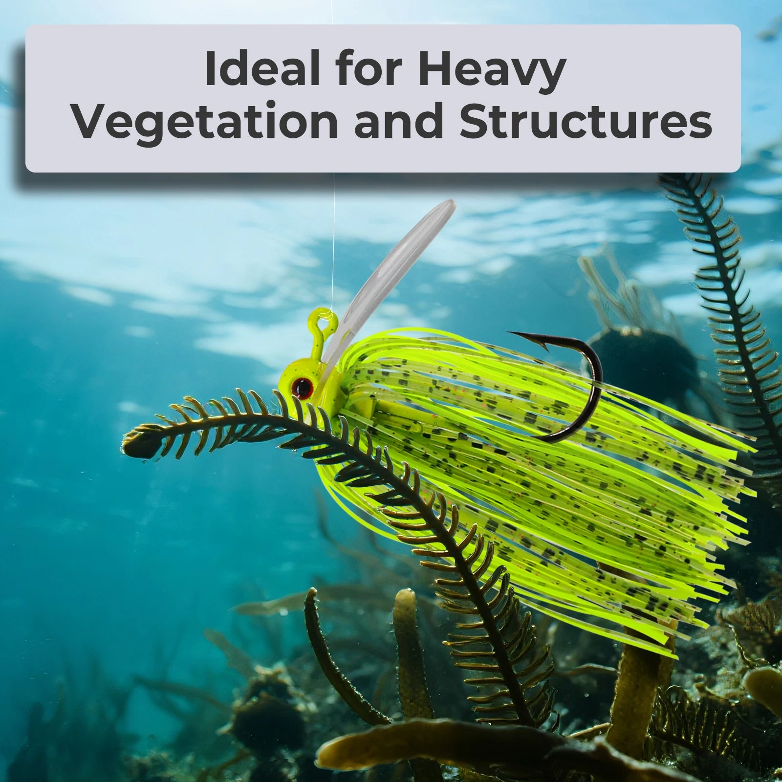 9KM DWLIFE Chatterbait Spotted & Multicolored