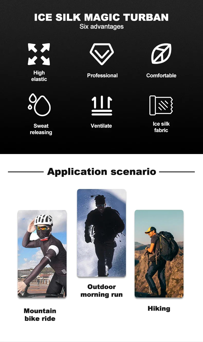 Fishing Face Mask White/Black