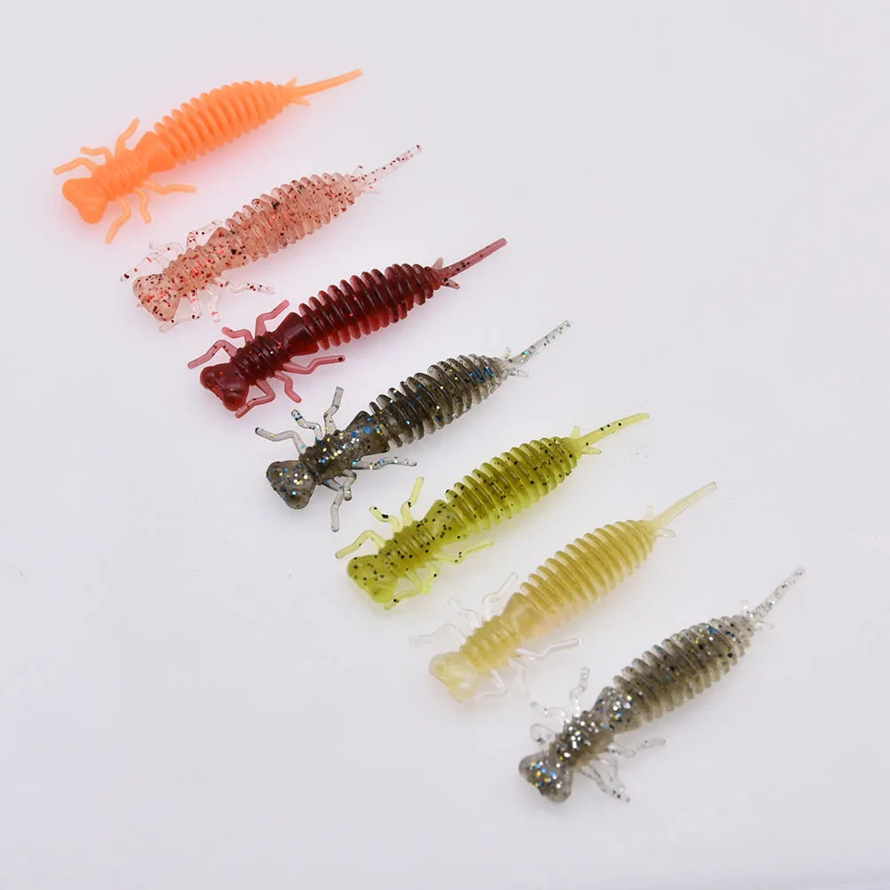 MRLURION Soft Insect Bait 20pcs