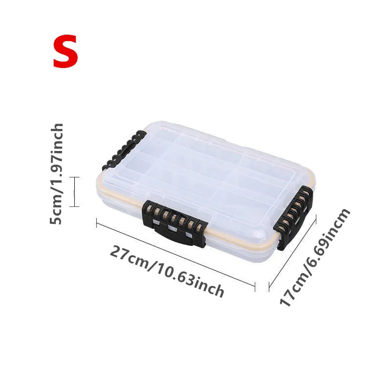 Adjustable Transparent Fishing Tackle Box