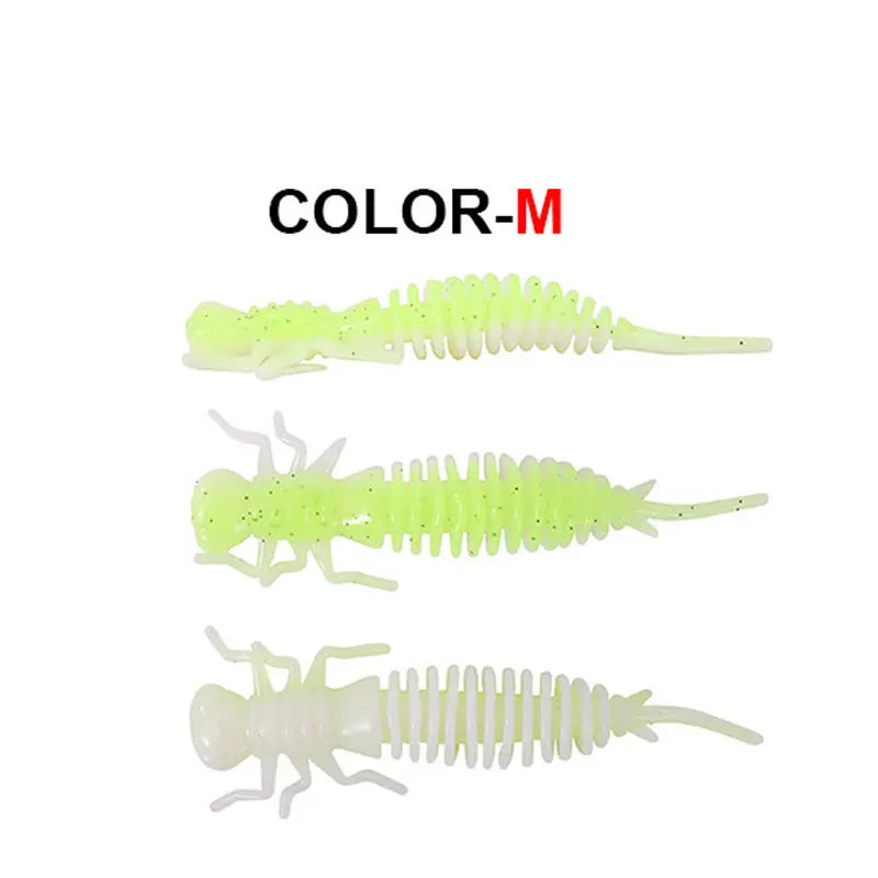 MRLURION Soft Insect Bait 20pcs