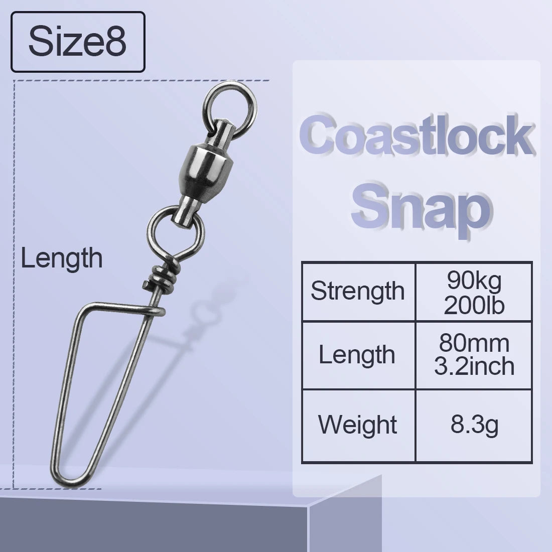 FishTrip Snap Swivels