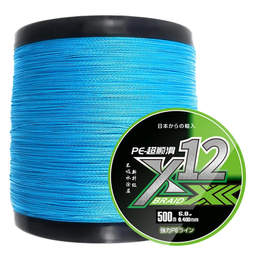 X12 Braided Fishing Line