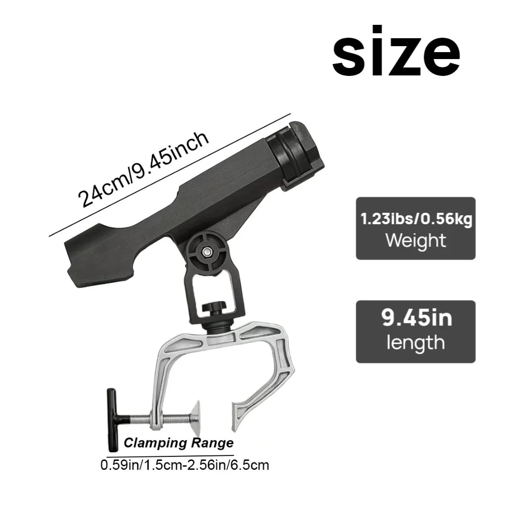 JSFUN Fishing Rod Holder Clamp On