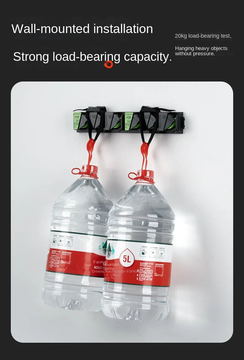 LINNHUE Wall Mounted Rod Holder