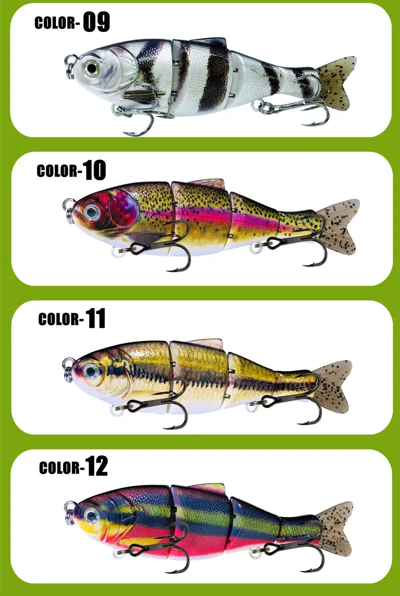 GREENSPIDER Slow-Sinking Hard Swimbait