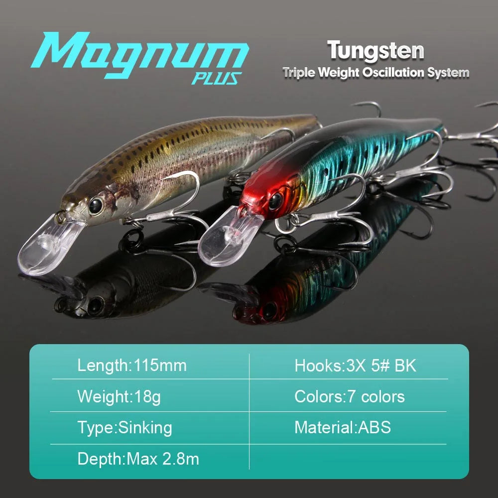 WEIHAI FSTK Sinking Minnow Crankbait