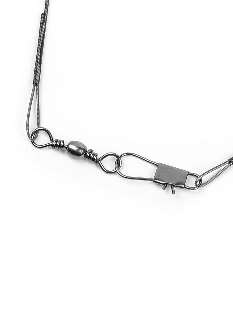 JSFUN Wire Fishing Line Leader