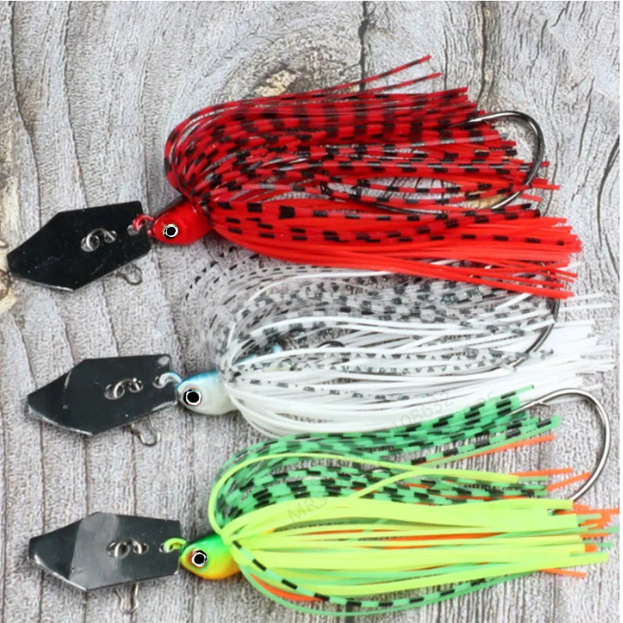 BODECIN Chatterbait Multicolored 3pcs