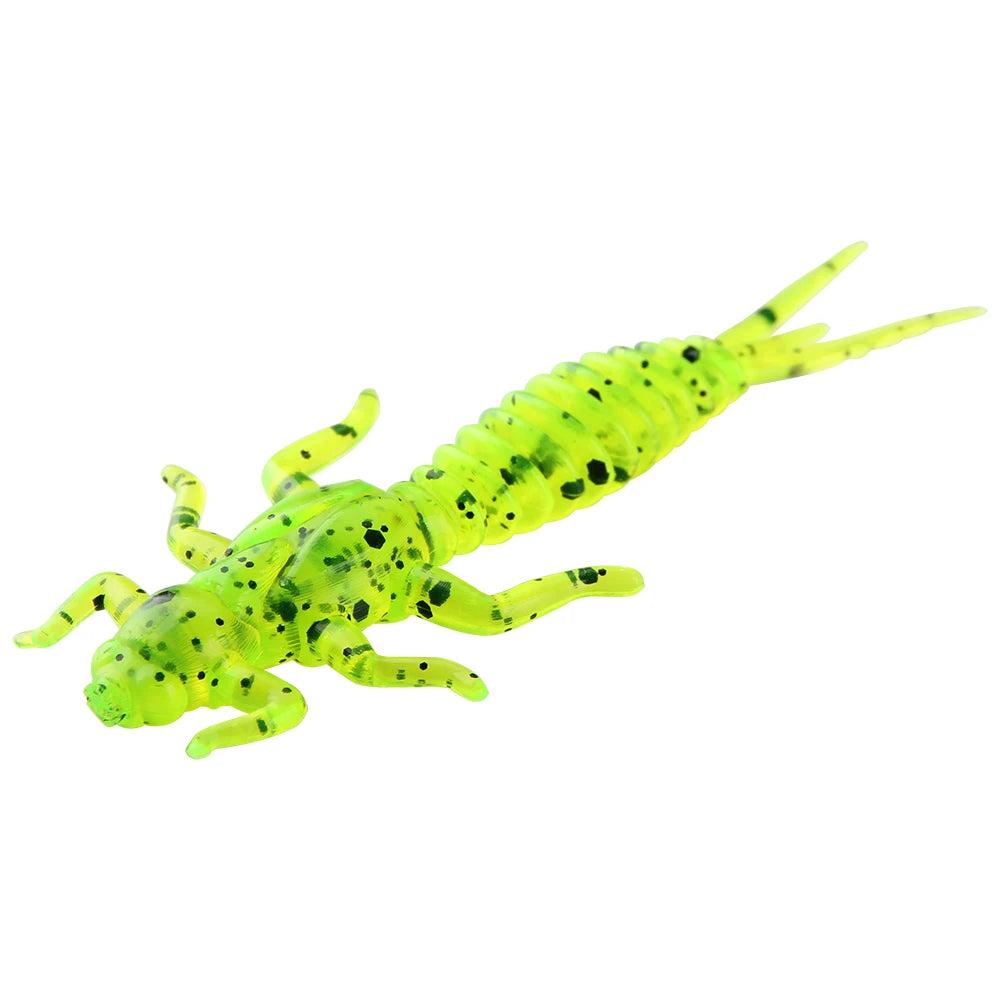 SPINPOLER Larve Soft Plastic Bait 10pcs