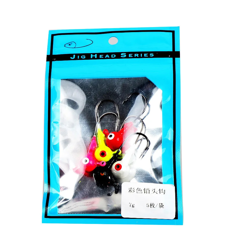Colored Jig Heads