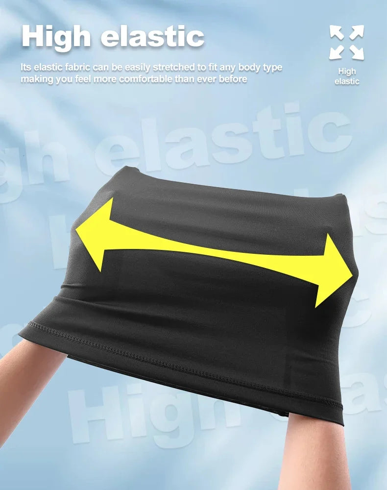 Fishing Face Mask White/Black