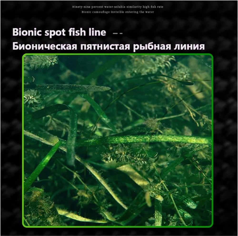 Thorns Line Blue/Green/Spotted Monofilament Fishing Line