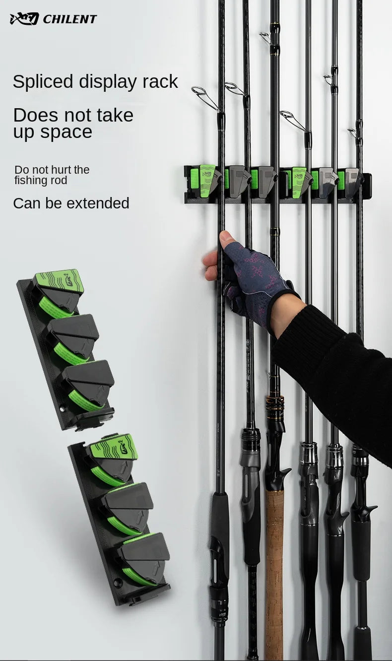 LINNHUE Wall Mounted Rod Holder