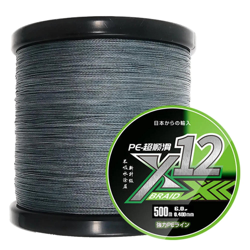 X12 Braided Fishing Line