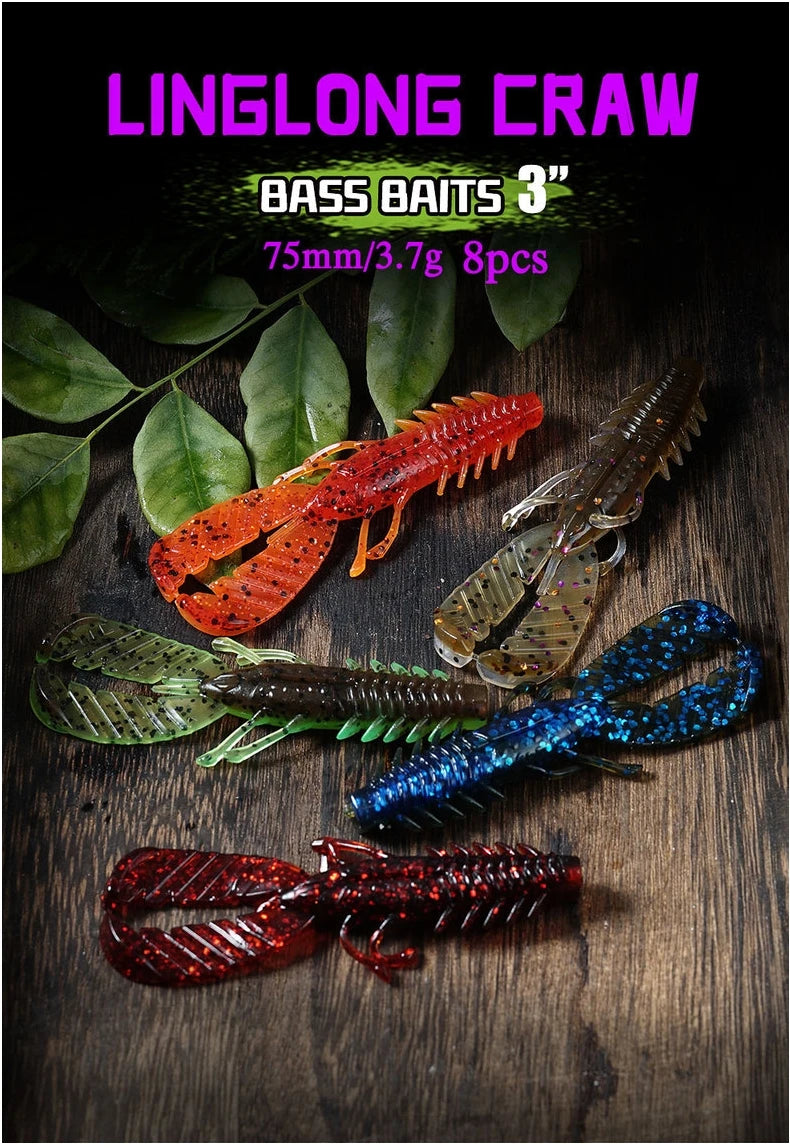 SUNMILE Soft Craw Bait