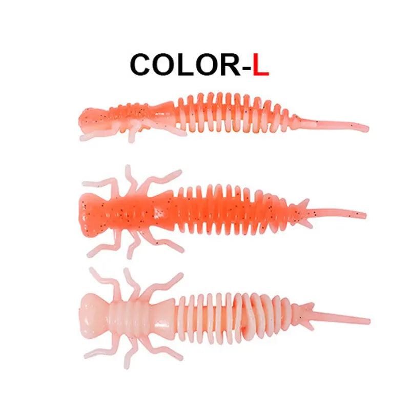 MRLURION Soft Insect Bait 20pcs